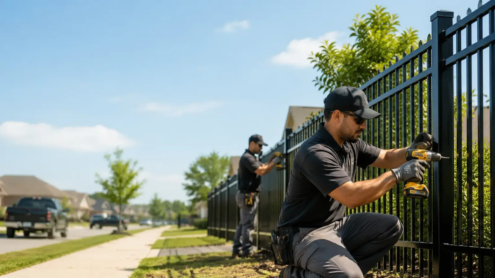 Metal Fence Installation in Clementon, NJ